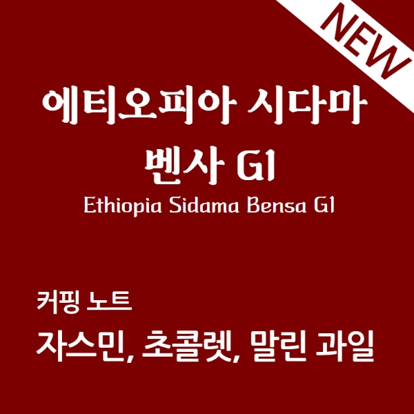 에티오피아 시다마 벤사 G1